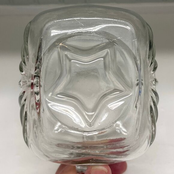 VINTAGE Pitcher Federal Glass Star Bottom Barware Beverage 1950s - Picture 5 of 9